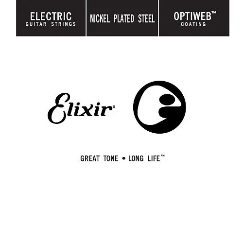 Elixir 13011 Anti-Rust (.011) Отдельная струна для гитары, сталь, .011.