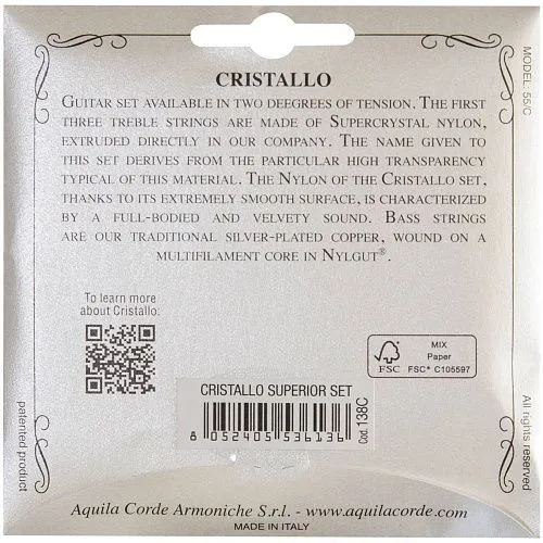 Aquila 138C Hard Комплект струн для классической гитары.